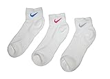 Nike Women Performance Cushioned Quarter Socks 3 Pairs Size M 6-10