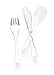 Premium Stainless Steel Kids Utensil Set, 5 Piece: 2 Forks, 2 Spoons, 1 Knife. Highest Quality, Lifetime