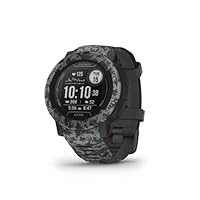 Garmin Instinct 2, Camo-Edition, GPS Outdoor Watch, Multi-GNSS Support, Tracback Routing, Graphite Camo