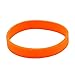 M-Online Silicone Bracelets Blank Adult Rubber Wristbands Mixed Colors 12pcs/Pack Party Accessories Favor