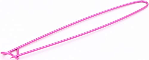 LeBeila Knitting Yarn Stitch Holders - Aluminum Sweaters Crochet Needle Stich Safety Pins 6 Sizes Knit Accessories Crafts Notions, Light and Secure Crocheting Tool Kit (12 Pieces, Colorful)