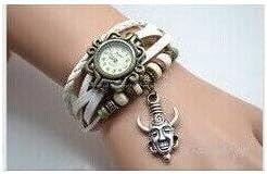 Dean Winchester's Amulet Wrist Watch,supernatural Hyperphysical Inspired Protection Charms Bracelet Watchleather Bracelet Watch