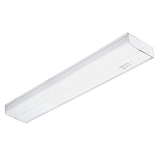 Hardwired LED Under Cabinet Task Lighting - 14 Watt, 21", 4000K (Cool White), Wide Body, Long Lasting Metal Base with Frost Lens