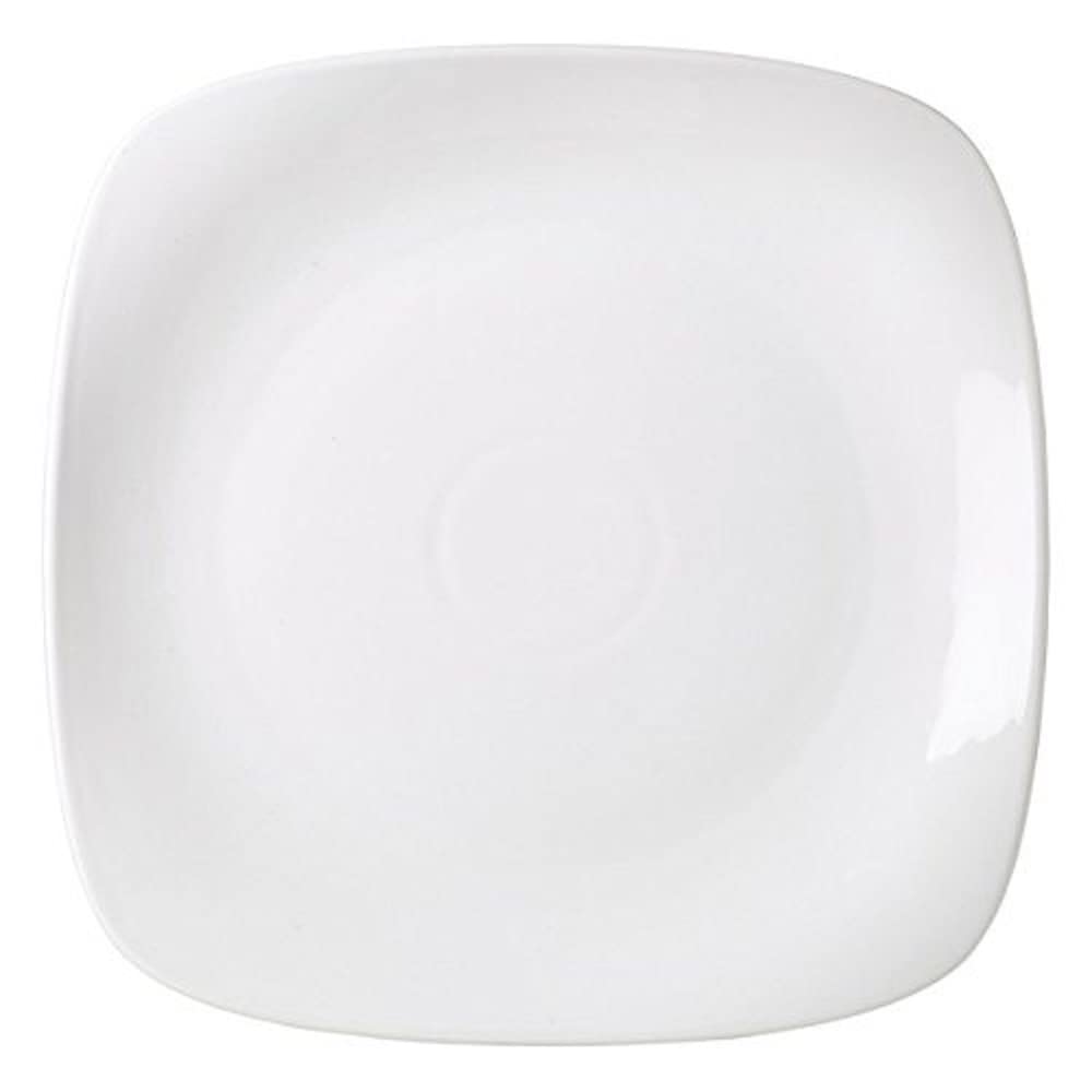 Genware NEV-184529 Royal Rounded Square Plate, 29 cm (Pack of 6)