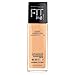 Maybelline Fit Me Dewy + Smooth Liquid Foundation Makeup, Natural Buff, 1 Count (Packaging May Vary)