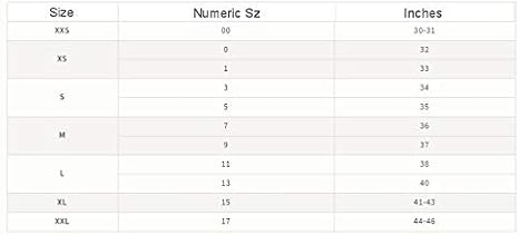 hollister shirt size chart
