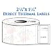 2.25x1.25 Direct Thermal Barcode Labels for Zebra GC420d GC420t GK420d GK420t GX420d GX420t LP2824 LP2422 TLP2824 LP2844 LP2442 TLP2844 ZP450 Barcode Printer - 2 Rolls