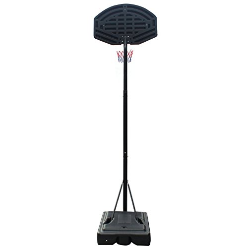 KLB Sport Portable Height Adjustable Youth Basketball Hoop System Stand w/Wheels, 36 Inch Backboard - Thumbnail 2