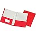 2-Pocket Paper Folders with Fasteners, Color Vary, Brand Vary, Pack of 10