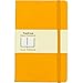 Taotree 5 Pack Journal Notebooks, Yellow Classic Ruled Writing Notebook, Hard Cover PU Leather, 120gsm Premium Thick Paper, Inner Pocket, 128 Pages, 5