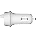 Car Charger, Liger 2.4A MFI Lightning Car Charger with Built-in apple certified 8-Pin Lightning Cable For iPhone 6S,6S Plus,6,6 Plus,5S,5C,5, iPad Air Pro, iPad Mini 1,2,3,4 iPod (White)