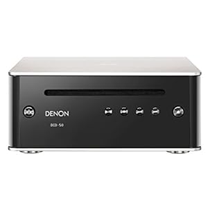 Denon DCD50SPE2 Design Series CD-speler (192 kHz/32 bits converter, OLED-display, analoge/coaxiale digitale uitgang…