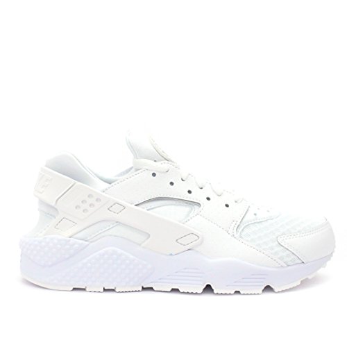 Nike Men's Air Huarache White/White/Pure Platinum Running Shoe 9.5