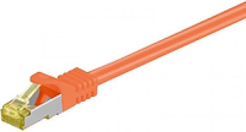 Microconnect 3 Ft Cat7 S/FTP, Orange