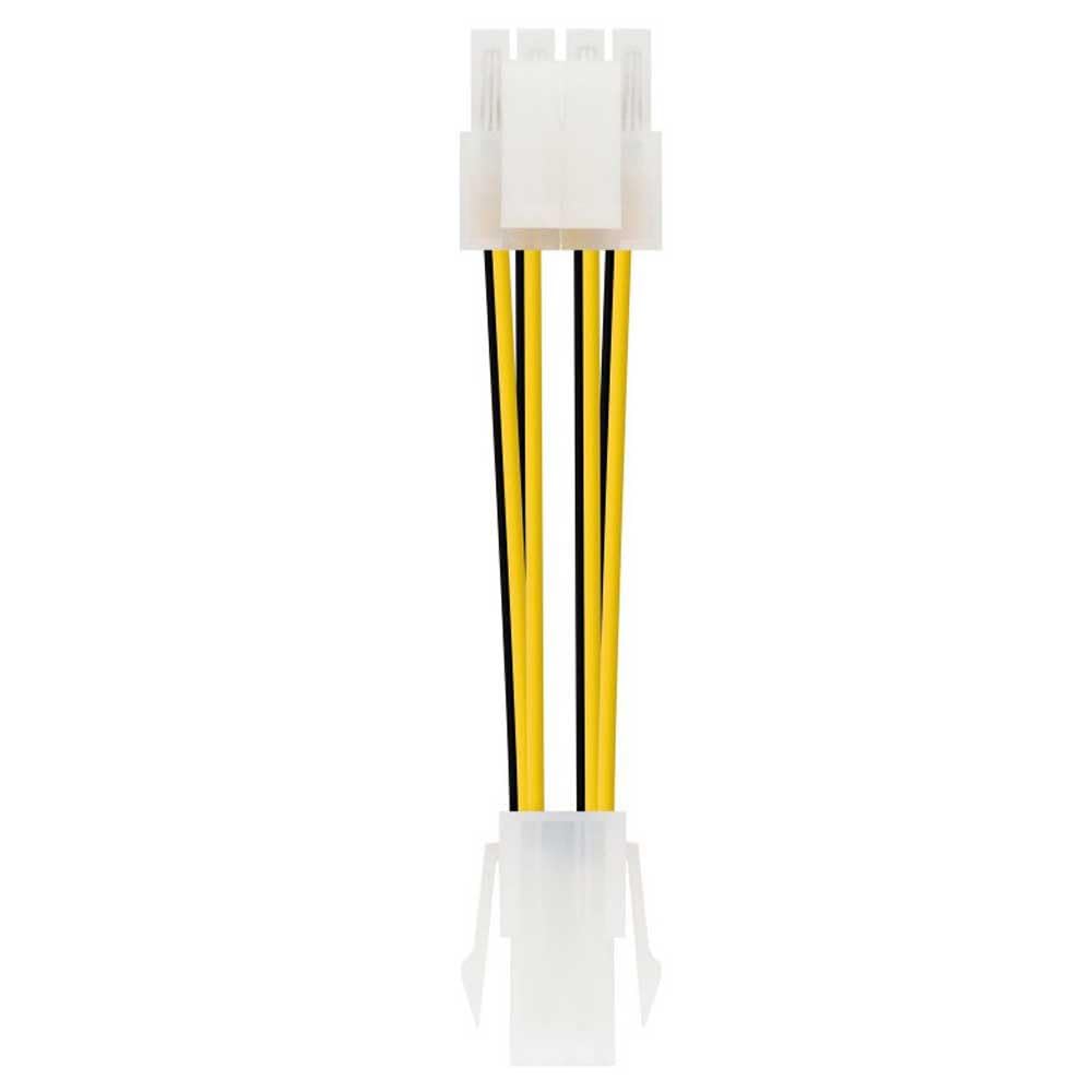 NanoCable 10.19.1401 Power Cable for Micro Processor 4pin/H-4+4pin/M, 15 cm