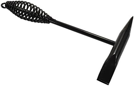 Steel Welding Chipping Hammer with Shock Absorbing Spiral Handle by Long Tail Industry