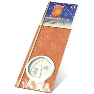Ursus 6750000 Lantern Craft Set with Banana Paper Approx. 20 x 15.3 cm Orange