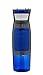 AVEX Kangaroo Autoseal Water Bottle with Storage, 24oz, Blue
