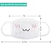 Accmor Fashion Anime Mouth Mask, 10 Pack Cute Unisex Anti-Dust Face Mouth Kawaii Muffle Mask for Kids Teens Men Women, Windproof Motorcycle Face Emoticon Masks for Ski Cycling Camping(Black+ White)