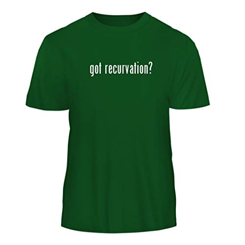 Tracy Gifts got Recurvation? - Nice Men's Short Sleeve T-Shirt, Green, Small