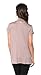Free to Live Women's Lightweight Short Sleeve Criss Cross Pullover Nursing Top Mocha