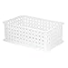 iDesign Modulon Plastic Storage Organizer Basket for Bathroom, Health, Cosmetics, Hair Supplies, and Beauty Products, 5