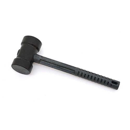 Martelo De Borracha Roma Azulejista 40mm Preto