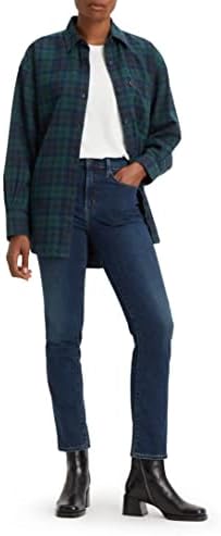 Femme Jeans 724 High Rise Straight, Blue Swell, 28W / 30L