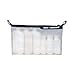 Clear zip top pouch (6 bottles).
