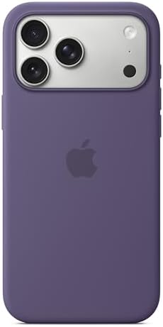 Capa de silicone com MagSafe para iPhone 17 Pro MAX - Névoa Roxa