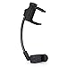Rear View Mirror Car Mount Holder Swivel Cradle for Samsung Galaxy J3 J7 S8 S9 +, Note 8 9 - iPhone X XR XS 6S 7 8 Plus - Google Pixel 2 3 XL - LG G6 G7 ThinQ V35 V40 - ZTE - Moto Z - All Smartphones