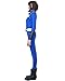 miccostumes Women's Sole Survivor Nora Cosplay Two-Piece Costume Jacket Pants WL Blue