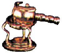 Fondue Set, Brass Miniatures, pack of 2