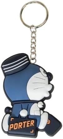 Amazon Co Jp ドラえもん Porter Key Holder ネイビー Navy ポーター キーホルダー ホビー 通販