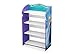 Frozen Bookshelf Organizer Toy Storage Princesses Anna And Elsa Kid Bed Play Room Bin Box Book Shelf, Durable and easy-to-clean finish, Made of engineered wood 19.75
