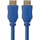 Monoprice 104025 Select Series High Speed HDMI Cable, 4K @ 24Hz, 10.2Gbps, 28AWG, 6ft, Purple