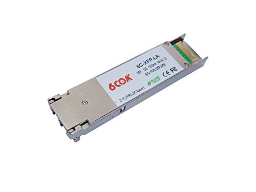 6COM XFP Transceiver 10G 1310nm 10Km LC connector compatible with Juniper item number is NS-SYS-GBIC-MXLR