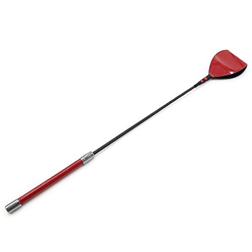 HOT TIME Wine Red Leather Equestrian Jump Bat Whip Horse Riding Crop
