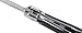 CRKT Ruger Accurate Folding Pocket Knife: Folder with Liner Lock, Plain Edge Blade with Nail Nick and Satin Finish, Woven Nylon Belt Sheath R2203