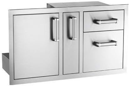 FireMagic 16" Access Door with Platter Storage and Double Drawer
