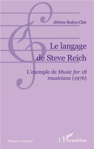 Le  langage de Steve Reich