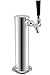 Kegco KC D4743T-SS Beer Tower, Stainless Steel