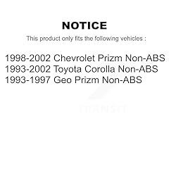 Front Rear Wheel Bearing And Hub Assembly Kit For