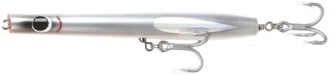 GQSport WDP9SLV Deluxe GT Wooden Fishing Popper Lures 10.2in/3.9oz X 1 pc