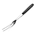 New Star Foodservice 52060 Hollow Cool Touch Coating Handle 2 Tine Pot Fork, 11.5