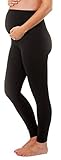 Stretch Maternity Leggings Seamless Solid Color Nursing Clothes Tights