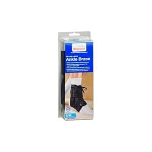 Amazon.com: Walgreens Deluxe Laced Ankle Brace, Small