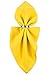 DII Solid Napkin Set Collection, 20x20, Marigold, 6 Piece