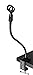 SpinTech Flexible Gooseneck Microphone Stand with Desk Clamp for Radio Broadcasting Studio, Live Broadcast Equipment, TV Stations (13, Clamp)