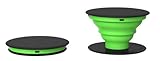 PopSockets: Expanding Phone Stand and Grip - Works with all Smartphones Including iPhone and Galaxy (1 Pair, Black-Green-Black)